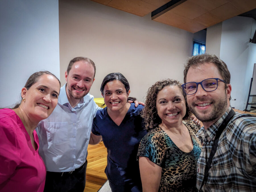 Dr. Alan Rogers Santos-SilvaDra. Yadira Boza, Dra. Andrea López, Dra. Alejandra Brenes, Dr. Roberto Gerber